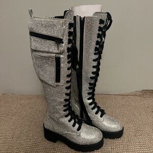Dolls Kill Club Exx Icy Bling Boots (7)